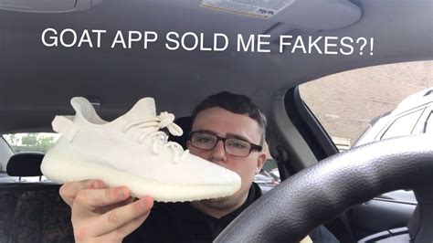 has goat ever sold fake shoes|goat app exposed.